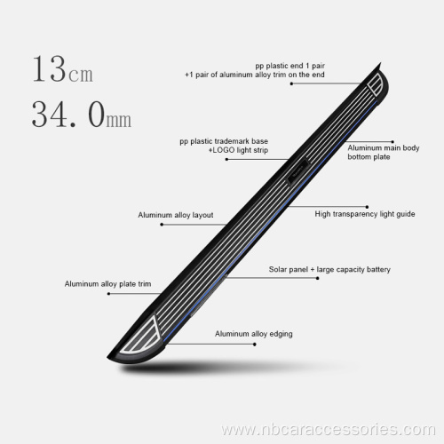 Car side step/ Step bar for Audi Q7